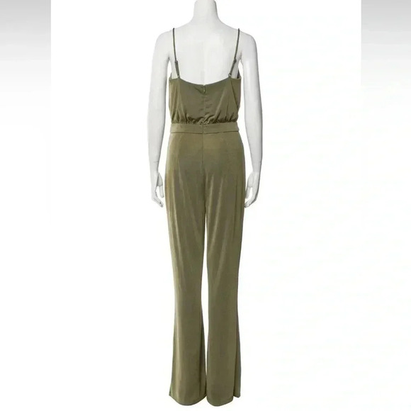 Jason Wu army green jumpsuit sz  M - Picture 9 of 9